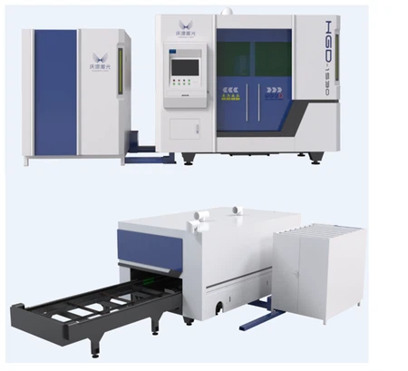 6KW 2060 Exchange Table Metal Laser Cutting Machine