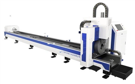 Fiber Laser Round/Square/Rectangle Metal Tube Laser Cutting Machine