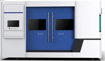 मेटल शीट के लिए QY शटल टेबल सीएनसी फाइबर लेजर कटिंग मशीन